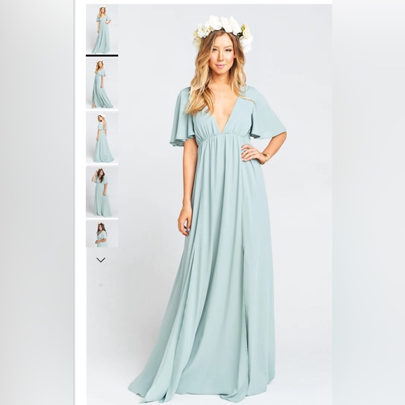 Show Me Your Mumu Faye Flutter Maxi Dress. Size L. - Picture 2 of 7